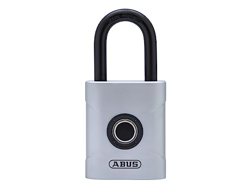 Abus Touch 57/50 Fingerprint Lock, Smart Lock For Home, Office And More, Silver #TOP1