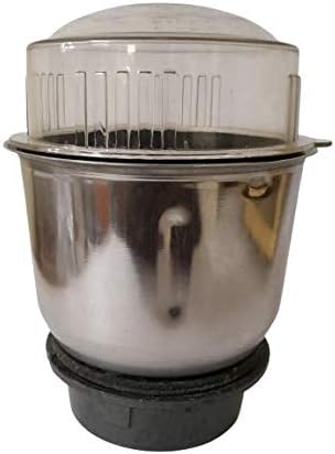 Mixer Grinder Chutney Multi Jar | Suitable for Sumeet Old Model | Steel Jar for Regular Grinder (400 ml) (Black)