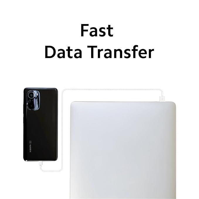 Image of Miracase Hypercharge Type C 100 Cm Cable|Supports 100W, 67W, 33W, 55W Fast Charging|6Amp Speed|Compatible for All Smartphones,Tablets Etguuds Charger Compatible with 6A Warp 65W /80W.