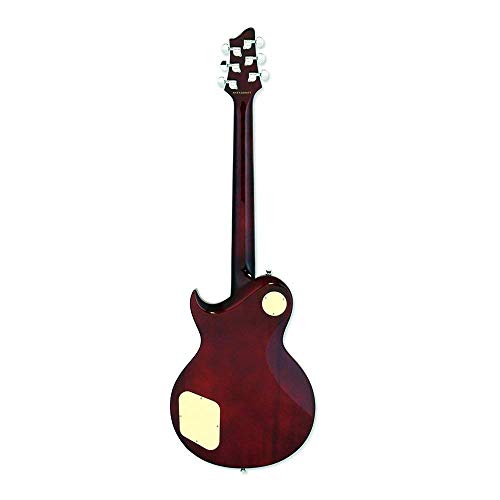 Les Paul Aria PE350R Guitare rouge - Les Beatles, Paul McCartney, John Lennon, RIngo Starr, George Harrison Les Paul Aria PE350R Guitare rouge – Image 3