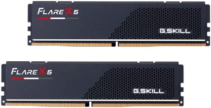 G, Skill Flare X5 Series (AMD Expo) DDR5 RAM 96GB (2x48GB) 5200MT/S CL40-40-40-83 1,10V Memoria de la computadora de escritorio UDIMM-Negro mate (F5-5200J4040A48GX2-FX5)