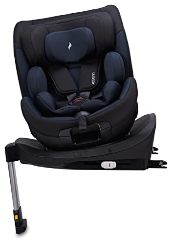 Hero360 Sl - Seggiolino Auto Per Bambini Isofix Isize - Accessori Auto Bambino - Seggiolone Auto Regolabile Ideale Per Bambino E Neonato (Blu Navy) - 6