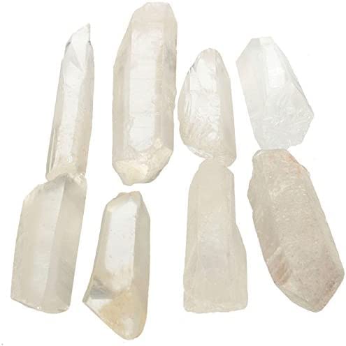 Pointe en cristal de quartz de l'Himalaya de qualité supérieure en format gemme