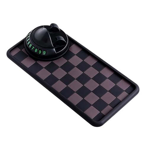 Planche amortissante et tapis antidérapant de stationnement avec support téléphone pour voiture