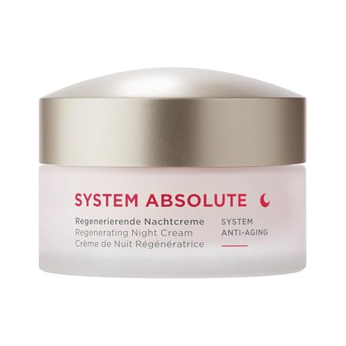 ANNEMARIE BÖRLIND - SYSTEM ABSOLUTE Regenerating Night Cream - Anti Wrinkle Moisturizer with Aloe, Algae and Meadowfoam Extracts - Nourishes, Tones, and Hydrates - 1.69 Fl. Oz