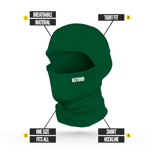 Image of Nxtrnd Breathable Ski Mask, Lightweight Balaclava, Moisture-Wicking Shiesty