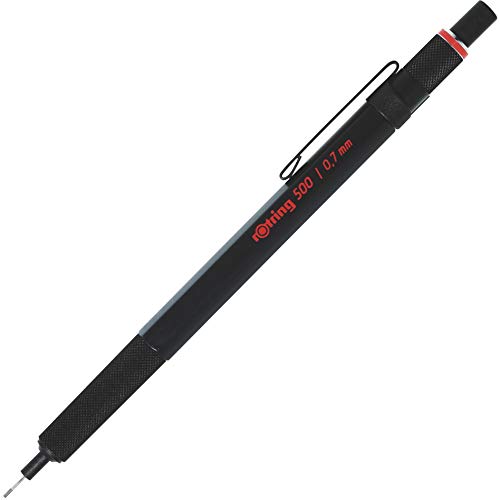 Rotring 500 portaminas de 0,7 mm, cuerpo negro