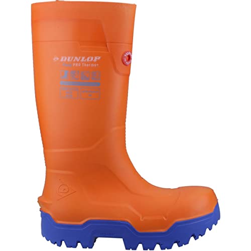 Dunlop Sports FIELDPRO Thermo+ Safety Wellington Orange