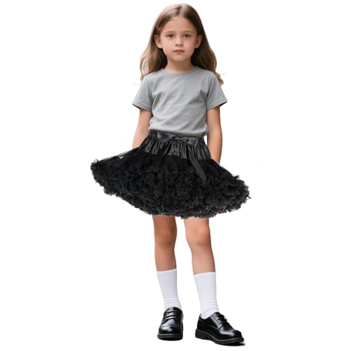 FEOYA Lange tule rok voor dames, 4 lagen, maxirok, prinses, balletrok, A- lijn, onderrok voor carnaval, bruiloft, feest, wit, One size