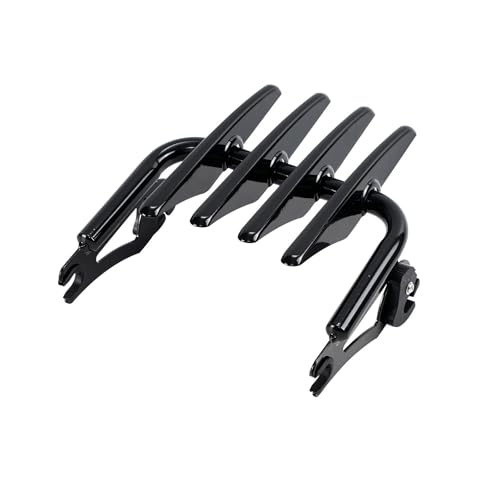 Support de Valise Stealth Noir Brillant de Haute Qualité pour Custom Touring