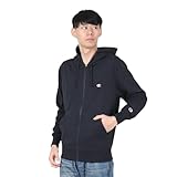 パーカー 長袖 裏毛 COTTON USA ワンポイントロゴ刺繍 ジップフーデッドスウェットシャツ C3-Y137-370-XL