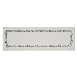 Vhc brands finders keepers eucalyptus runner 8×24  urban country home decor