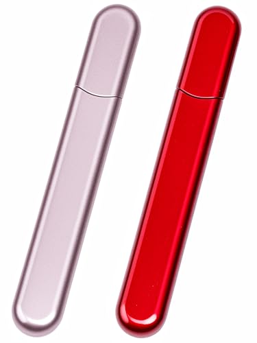 2 Packs Glass Nail Buffers with Case