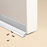 [Excelente Calidad] La tira de sellado inferior de la puerta está hecha de material de PVC de alta calidad. Diseño compuesto suave y duro, buena resiliencia, fuerte capacidad de recuperación de flexión natural. El PVC blando es muy suave, no daña el suelo y no es fácil de romper durante su uso. Es fuerte y resistente al desgaste, tiene una larga vida útil y se puede utilizar durante mucho tiempo.
