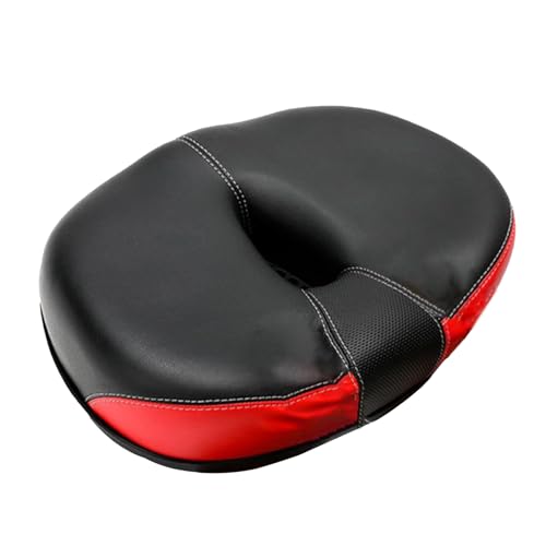 ノーズレス自転車サドル - 人間工学に基づいた自転車クッション、防水衝撃吸収シート ライディングギア |テールリフレクターサイクリングアクセサリー、快適な交換パッド、アーバンコミューター装備