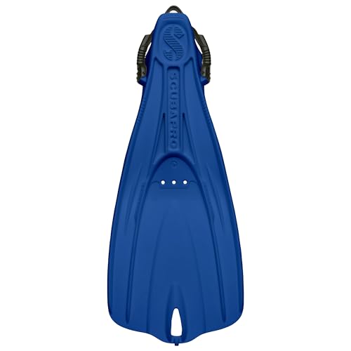 Aletas SCUBAPRO GO Travel para buceo, snorkel y natación, talón abierto con correa ajustable miniatura 2