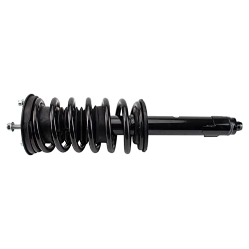 Image of TRQ Front Driver Side Strut and Spring Assembly Set Loaded | TRQ Front Driver Side Strut and Spring Assembly Set Loaded