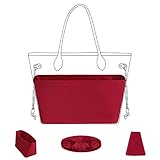 DGAZ Purse Organizer Insert Fits LV Neverfull Mini/PM/MM/GM Bags，Silk Bag Organizer，Luxury Handbag