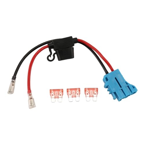 Jevina Connecteur de faisceau de câbles 12 AWG, compatible avec la batterie Peg-Perego 12 V SLA