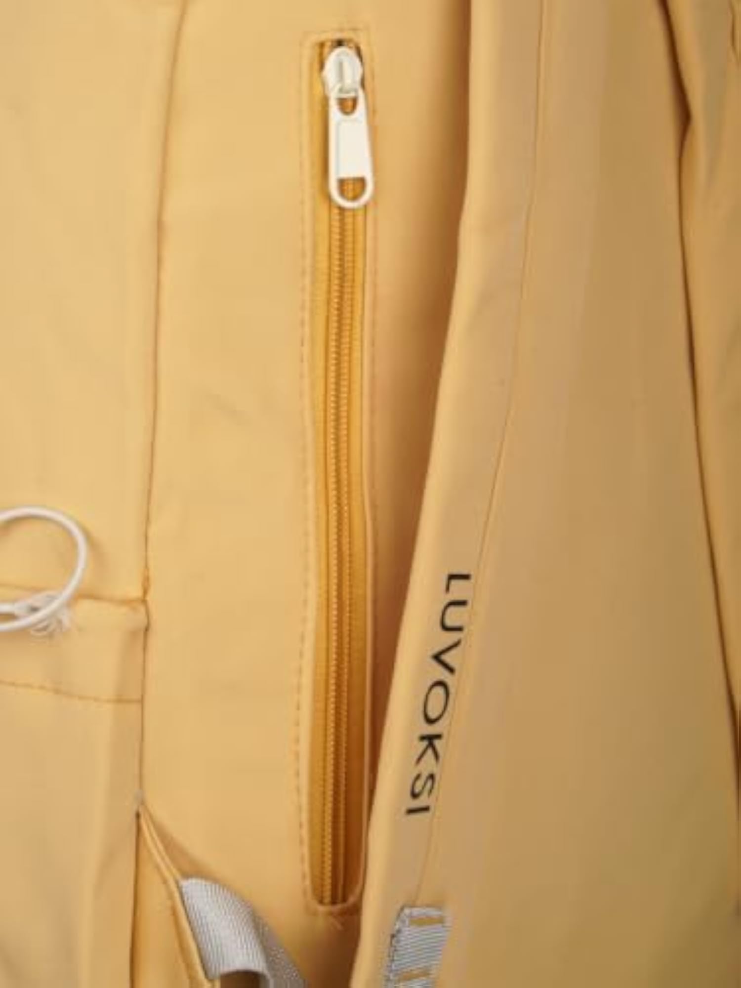 Casual Yellow Backpack for Everyday Use