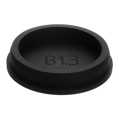 Image of uxcell 1 Pcs Black Plug Holes, Waterproof Rubber Button Plug for 81mm / 3.19 inch Hole