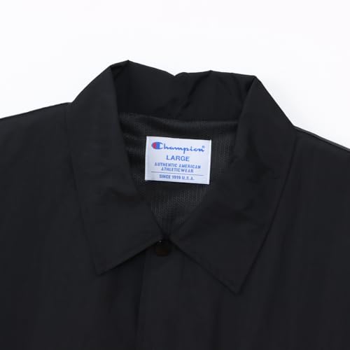 Champion アウター 長袖 ビッグロゴ コーチジャケット アクションスタイル C3-B605 の商品画像 3