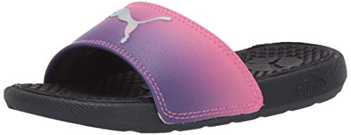 PUMA Toddler Girls Cool Cat Ombre Slide Casual Sandals Casual - Black