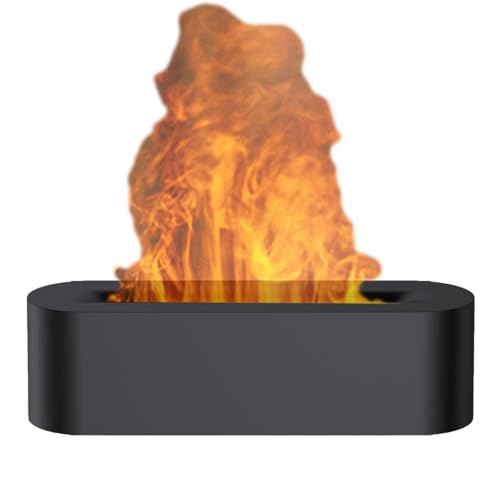 Yhsioaklo Flammen-Luftbefeuchter USB 7 Farben
