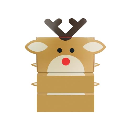 Boîtes cadeaux de Noël renne pour emballer vos surprises de fin d'année