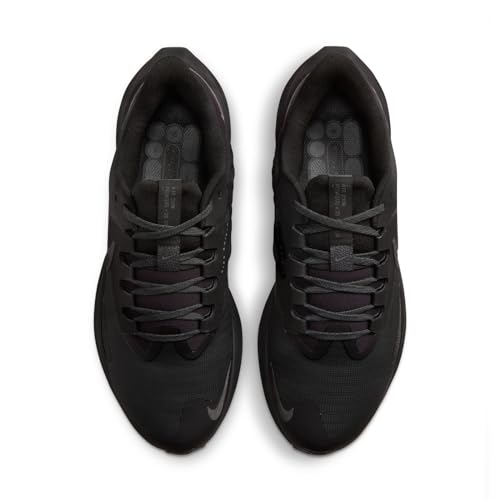 Nike Nike Women's Air Zoom Pegasus 39 ShieldSneaker, Black Black Off Noir Dk Smoke Grey, 8 US