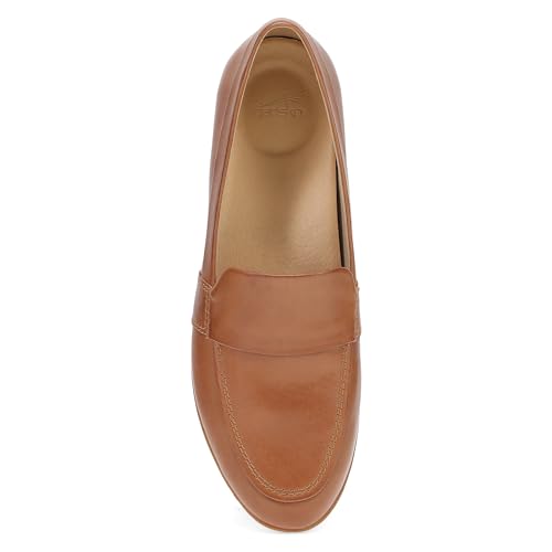 Image of Dansko Linden Slip-On Loafers for Women - Comfortable Flat Shoes with Arch Support - Versatile Casual to Dressy Footwear - Lightweight Rubber Outsole