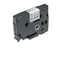 Brother TZ-S131 Laminated Tape, Black on Clear
