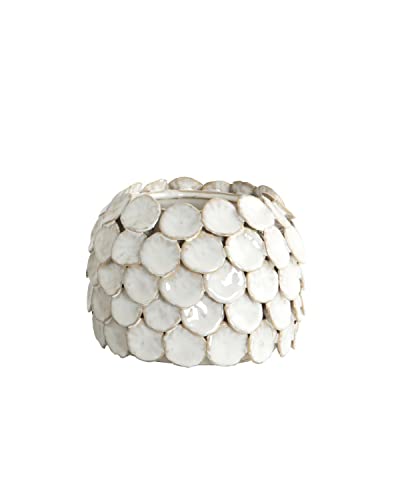 House Doctor Vase, Dot, Weiß, Dm: 15 cm, h.: 10 cm, Ch0500 Cover