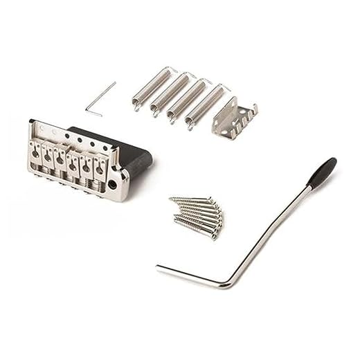 PRS CE, S2, & SE Tremolo Bridge, (incluye brazo, resortes, garra y llave)