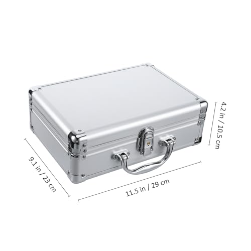 DOITOOL Portable Aluminum Case for Men Briefcase Latch Hard Briefcases for Men2