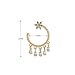 New 2026 1 Pc Stainless Steel Flower Dangle Earrings For Women Cubic Zirconia Cartilage Ear Studs Earrings Helix Tragus Piercing Jewelry Trendy Jewelry Fashion Festival