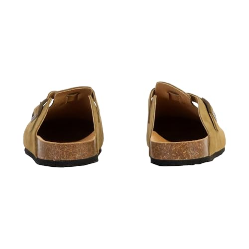 Mules planas de cuero Natural World: elegancia y confort duradero 4