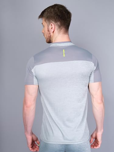 Image of TECHNOSPORT Men's Slim Fit Active T-Shirt - (MTP512 P) Pack of 1