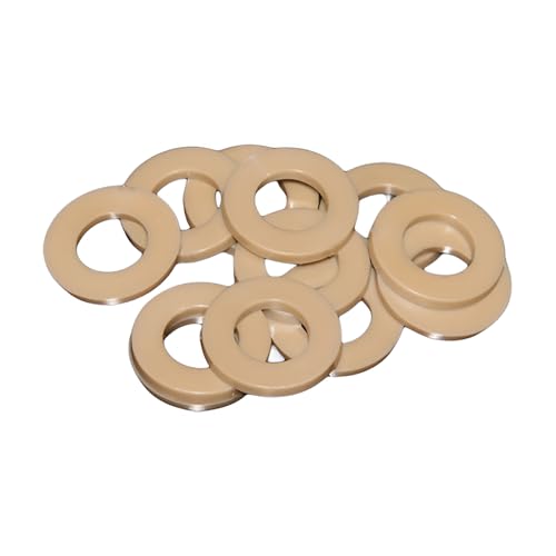 Peek(polyetheretherketone) Plastic Metric Plain Washer M5/10pcs