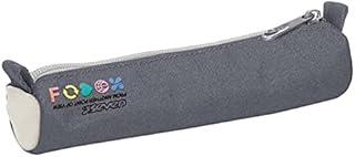 TOMBOLINO 'FEDEZ PER SEVEN' PORTAPENNE COLORE GRIGIO - ASTUCCIO ''FEDEZ PER SEVEN'' ROUND PLUS PORTAPENNE MULTICOLORE - TESSUTO RICICLATO DALLE BOTTIGLIE DI PLASTICA PET