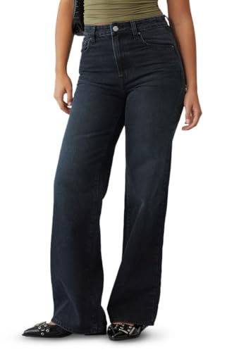 PacSun Women's Madison High Waisted Girlfriend Jeans Black