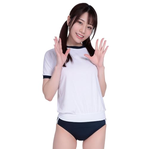 Tenue de sport junior Be With fille vêtement élastique bleu blanc