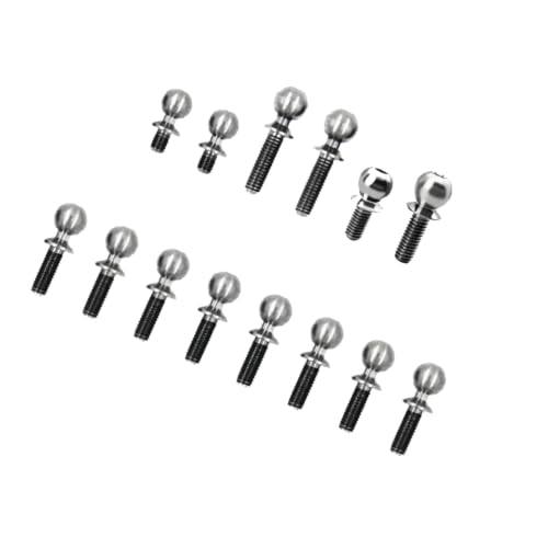 Image of Titanium Ball End Set 14pcs For Team Associated RC10 Rc Car Tool Rc Parts