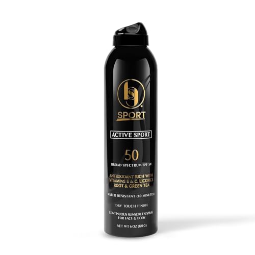 Image of Black Girl Sunscreen Active Sport Spray SPF 50 for Face & Body - 6 Fl Oz