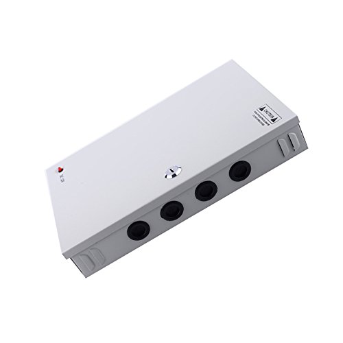 JoyNano 12V DC 18-Channel Distributed Power Supply Box 360W