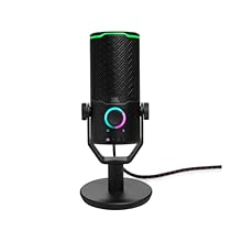 Panoramic Sound: Stream or record multiple voices through three light-weight and sensitive (37dB) 14 MM condenser cardioid mics with a flat frequency range (50~16k Hz) 4 Different Pick-Up Patterns Cardioid for solo recordings, bidirectional for inter...