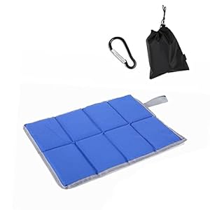 Pflypf Faltbares Camping-Sitzkissen mit Tasche