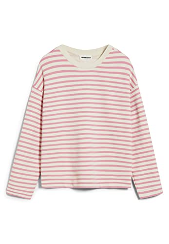 ARMEDANGELS Damen Sweatshirt aus Bio-Baumwolle FRANKAA MAARLEN Stripe...