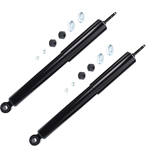 Image of Detroit Axle - Rear 4pc Shock Absorbers Kit for 96-02 Toyota 4Runner, 2 Shock Absorbers 2 Stabilizer Sway Bar End Links 1996 1997 1998 1999 2000 2001 2002 Replacement