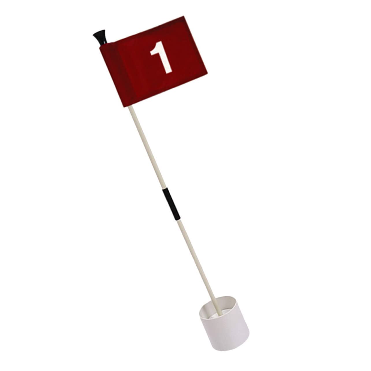 JOINPAYA 1set Golf Flag Base Durable Practice Golfing Flag for Backyard Games Improve Putting Accuracy High Performance Made for Family Fun